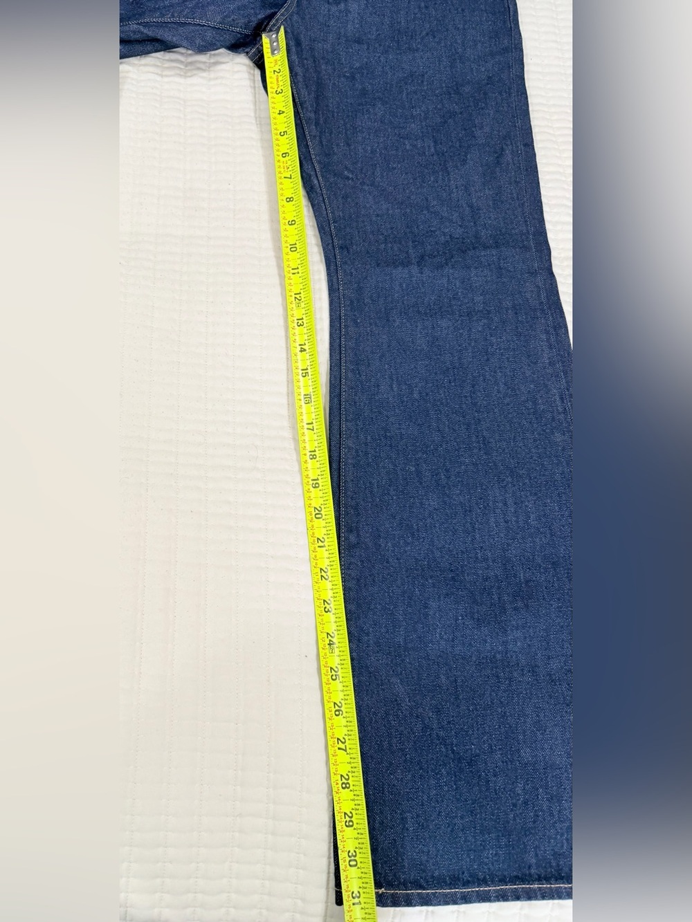 Madewell Dark Indigo High-Rise Wide-Leg Jeans - Picture 9 of 14